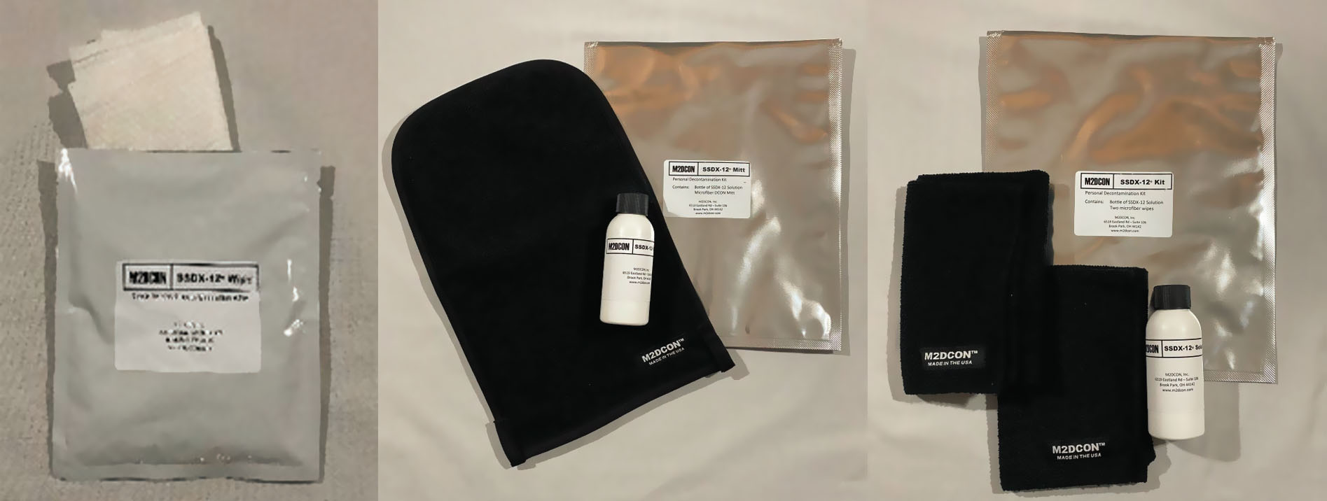 SSDX-12 Dry Decon Kit – Field & Aircraft Decontamination